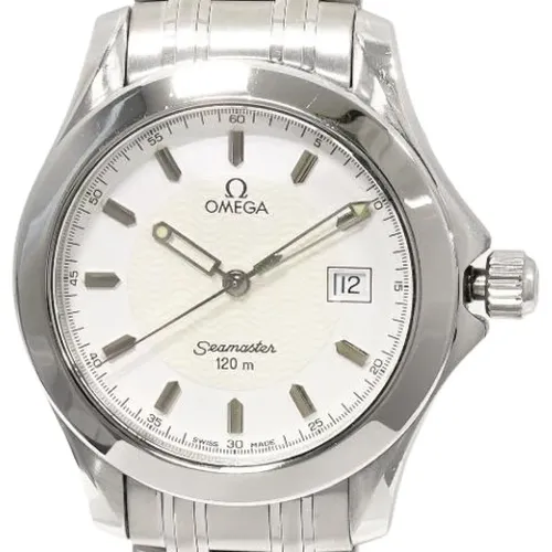 Pre-owned Watches, male, , Size: ONE SIZE Pre-owned Stainless Steel watches - Omega Vintage - Modalova