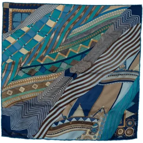 Pre-owned Scarves, female, , Size: ONE SIZE Pre-owned Silk scarves - Hermès Vintage - Modalova