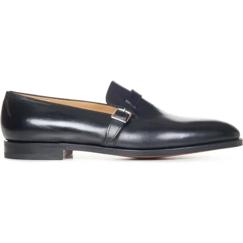 Schwarze Loafer Schuhe für Männer - John Lobb - Modalova