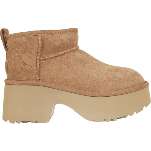 Braune Damen Stiefeletten , Damen, Größe: 41 EU - Ugg - Modalova