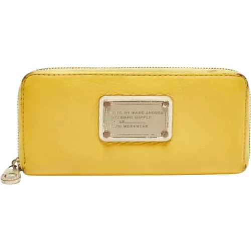 Pre-owned Wallets, female, , Size: ONE SIZE Pre-owned Leather wallets - Marc Jacobs Pre-owned - Modalova