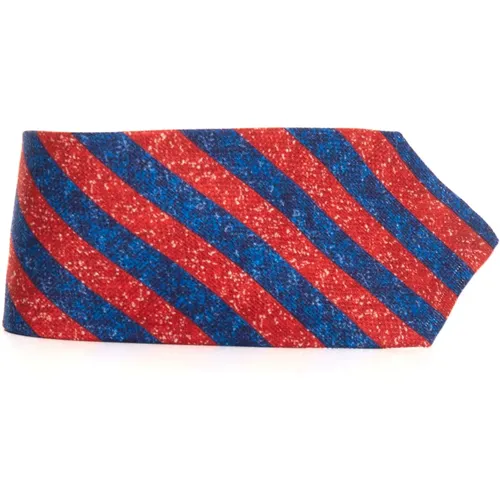 Ties, male, , Size: ONE SIZE Luxurious Silk Tie for the Modern Gentleman - Kiton - Modalova