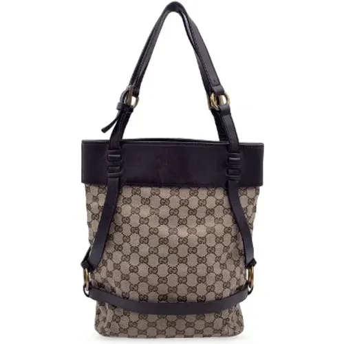 Pre-owned Canvas gucci-bags , female, Sizes: ONE SIZE - Gucci Vintage - Modalova