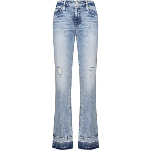 Blaue Jeans für Männer , Damen, Größe: W31 - 7 For All Mankind - Modalova