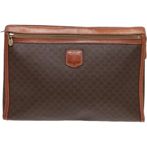 Pre-owned Canvas briefcases , female, Sizes: ONE SIZE - Celine Vintage - Modalova