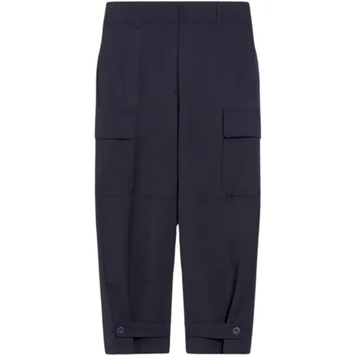 Stretch-Gabardine-Hose , Damen, Größe: M - Max Mara Weekend - Modalova