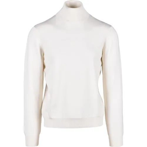 Turtlenecks, male, , Size: 3XL Pure Wool Sweater - Gran Sasso - Modalova