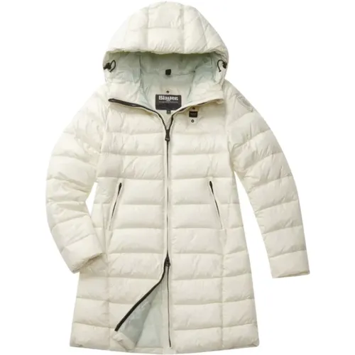 Adelaide Coat , female, Sizes: S, XS, M - Blauer - Modalova