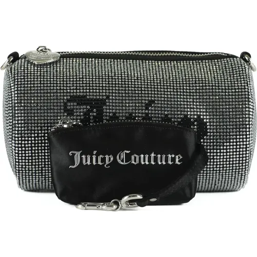 Barrel Bag with Rhinestones , female, Sizes: ONE SIZE - Juicy Couture - Modalova