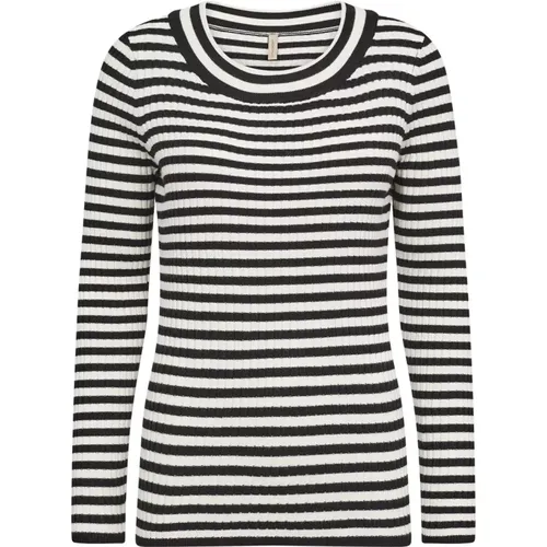 Casual Dollie Stripe Sweater , female, Sizes: L, XL, M - Soyaconcept - Modalova
