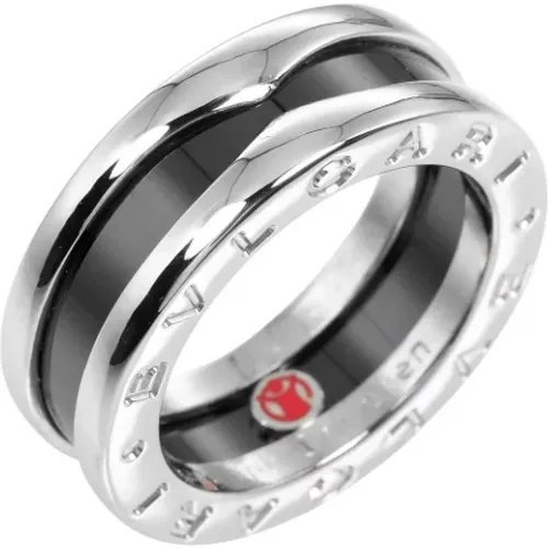 Pre-owned Silver rings , female, Sizes: ONE SIZE - Bvlgari Vintage - Modalova