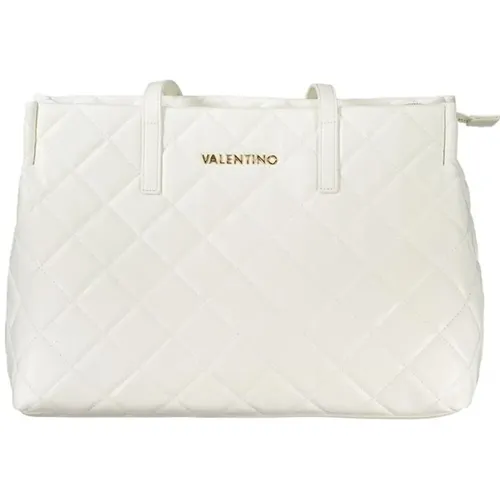 Weiße Polyethylen-Handtasche | Sku: Va-32687 - Valentino by Mario Valentino - Modalova