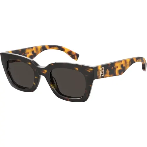 Havana Orange/ Sunglasses TH 2052/S , female, Sizes: 51 MM - Tommy Hilfiger - Modalova