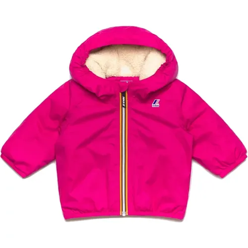 Winter Jackets, unisex, , Size: 12 M Kids' Waterproof Jacket with Fleece Lining - K-way - Modalova