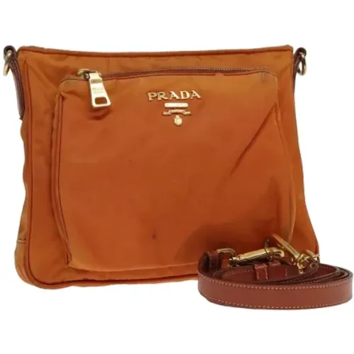 Pre-owned Cross Body Bags, female, , Size: ONE SIZE Pre-owned Nylon prada-bags - Prada Vintage - Modalova