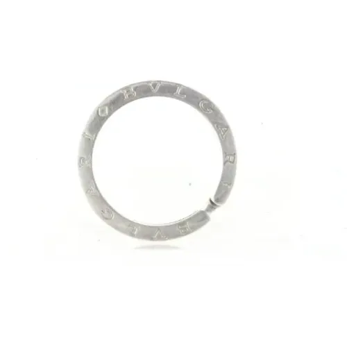 Pre-owned Silver rings , female, Sizes: ONE SIZE - Bvlgari Vintage - Modalova