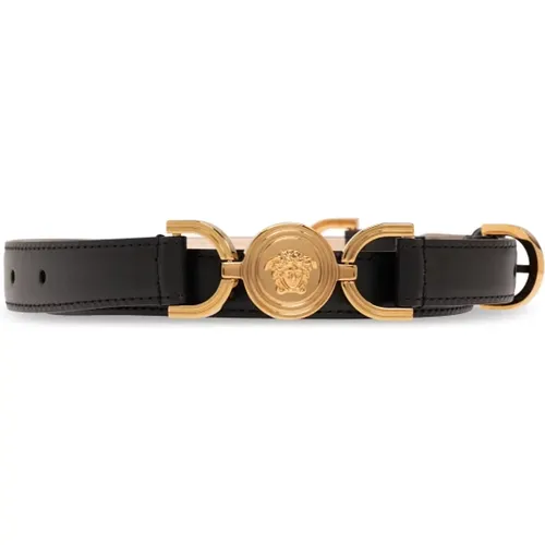 Belts, female, , Size: 85 CM Medusa 95 belt - Versace - Modalova