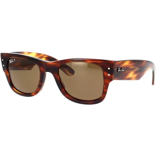 Iconic Wayfarer Style Polarized Sunglasses , unisex, Sizes: 51 MM - Ray-Ban - Modalova