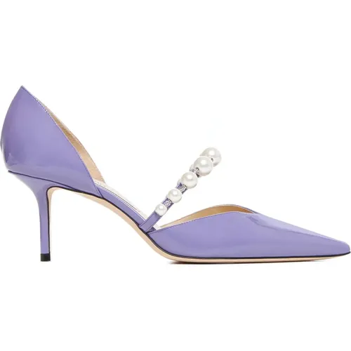 Elegant Heeled Shoes , female, Sizes: 4 UK, 5 1/2 UK, 3 UK, 8 UK, 5 UK, 6 UK, 4 1/2 UK, 7 UK - Jimmy Choo - Modalova