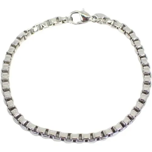 Pre-owned Jewellery, female, , Size: ONE SIZE Pre-owned Silver bracelets - Tiffany & Co. Pre-owned - Modalova