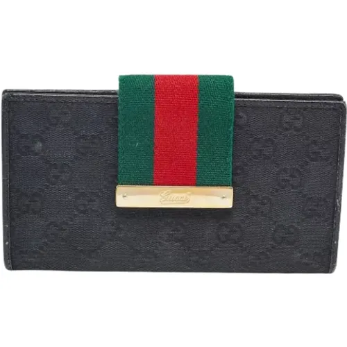 Pre-owned Leather wallets , female, Sizes: ONE SIZE - Gucci Vintage - Modalova