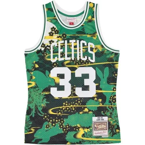 Sportswear, male, , Size: S Larry Bird NBA Swingman Jersey 1985 - Mitchell & Ness - Modalova