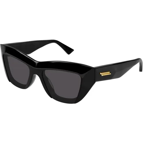Stilvolle Sonnenbrille für Frauen , Herren, Größe: 52 MM - Bottega Veneta - Modalova