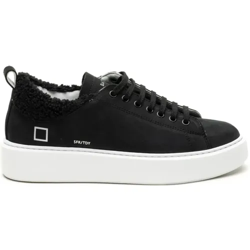 Schwarze Sneakers Sfera Teddyn - D.A.T.E. - Modalova