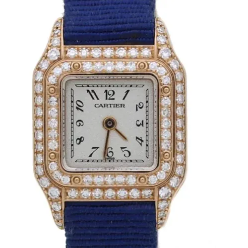 Pre-owned Watches, female, , Size: ONE SIZE Pre-owned Rose Gold watches - Cartier Vintage - Modalova