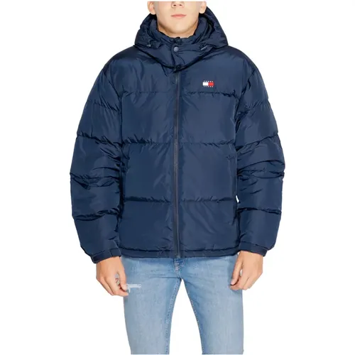 Steppjacke Herren Herbst/Winter Kollektion , Herren, Größe: S - Tommy Jeans - Modalova