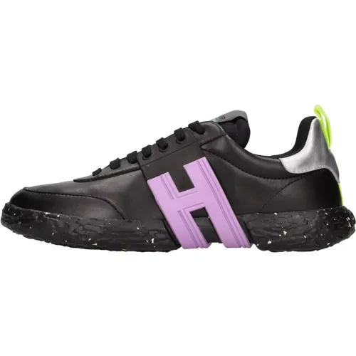 Sneakers Schwarz , Damen, Größe: 36 1/2 EU - Hogan - Modalova