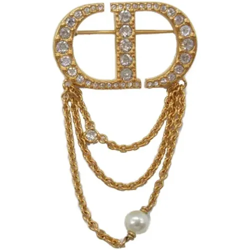 Pre-owned Jewellery, female, , Size: ONE SIZE Pre-owned Fabric dior-jewelry - Dior Vintage - Modalova