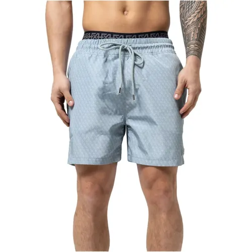 Men's Grey Swim Shorts , male, Sizes: L - Xplct Studios - Modalova