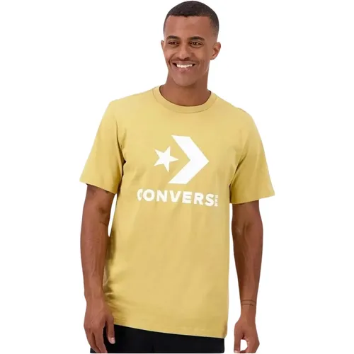 Star Chevron T-shirt , Herren, Größe: L - Converse - Modalova