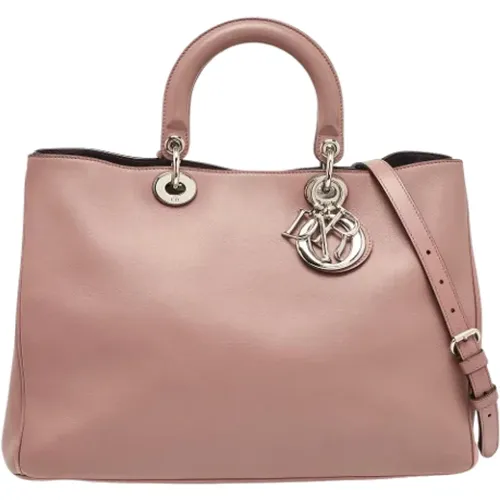 Pre-owned Tote Bags, female, , Size: ONE SIZE Pre-owned Leather totes - Dior Vintage - Modalova