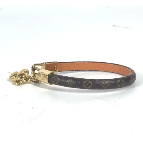 Pre-owned Canvas bracelets , female, Sizes: ONE SIZE - Louis Vuitton Vintage - Modalova