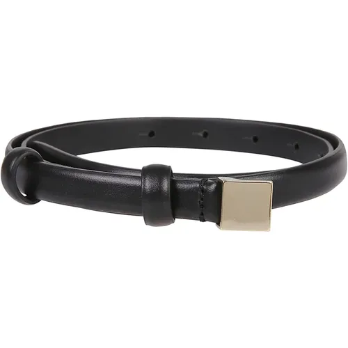 Leather Belt Made in Italy , female, Sizes: 85 CM - Crida Milano - Modalova