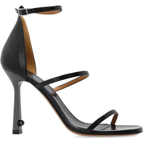 Lollipop heeled sandals , female, Sizes: 7 UK, 3 UK, 6 UK - Off White - Modalova