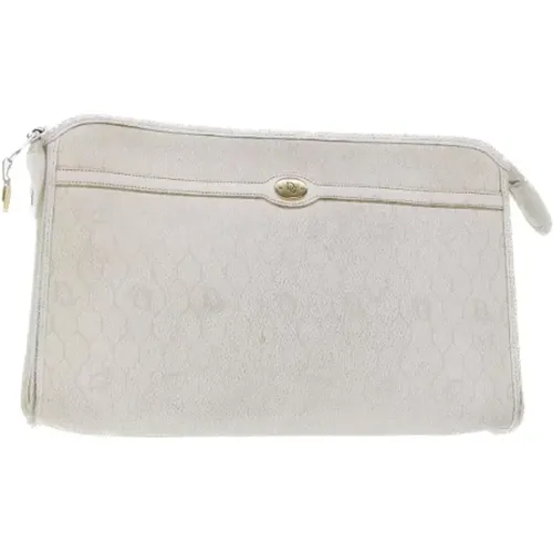 Pre-owned Clutches, female, , Size: ONE SIZE Pre-owned Canvas clutches - Dior Vintage - Modalova