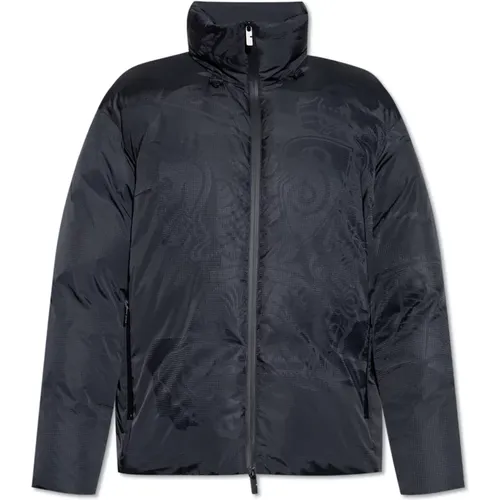 Down Jackets, male, , Size: S Down Jacket with Monogram - Burberry - Modalova