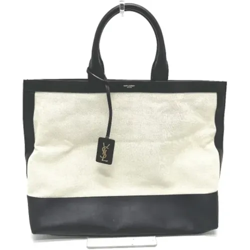 Pre-owned Tote Bags, female, , Size: ONE SIZE Pre-owned Leather handbags - Yves Saint Laurent Vintage - Modalova