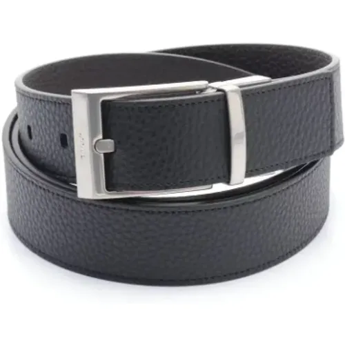 Pre-owned Belts, male, , Size: ONE SIZE Pre-owned Leather belts - Bally Pre-owned - Modalova