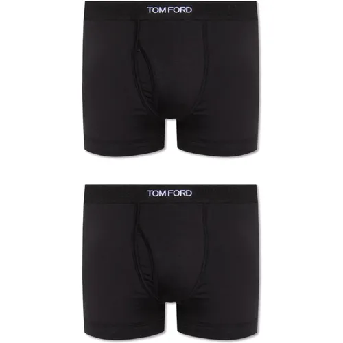 Branded boxers two-pack , male, Sizes: 2XL, M, L, S, XL, XS - Tom Ford - Modalova