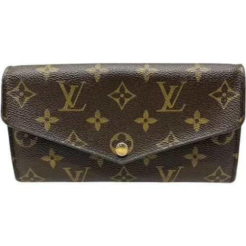 Pre-owned Canvas wallets , female, Sizes: ONE SIZE - Louis Vuitton Vintage - Modalova