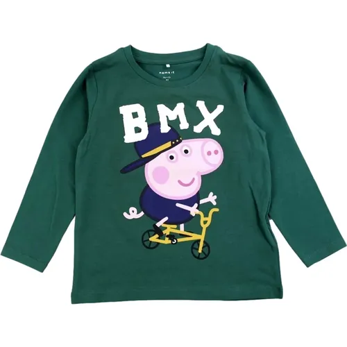 Peppa Pig Langarm T-Shirt für Kinder - name it - Modalova