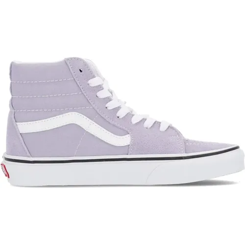 Sneakers, male, , Size: 3 US Lavender High Top Sneaker - Vans - Modalova