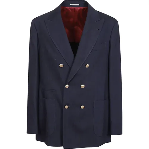 Classic Suit Jacket , male, Sizes: 3XL - BRUNELLO CUCINELLI - Modalova