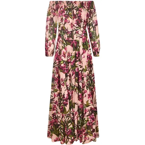 Maxi Dresses, female, , Size: XS Pink Dress Collection - Samantha Sung - Modalova