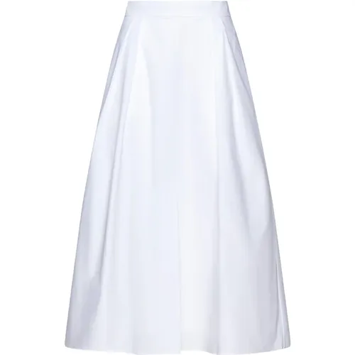 Midi Cotton Skirt , female, Sizes: M - Róhe - Modalova