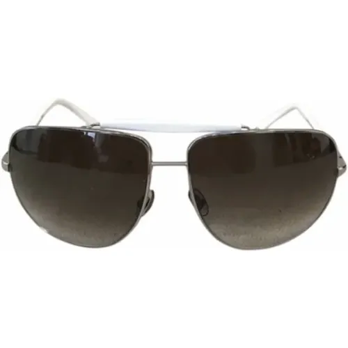 Pre-owned Accessories, female, , Size: ONE SIZE Pre-owned Metal sunglasses - Gucci Vintage - Modalova